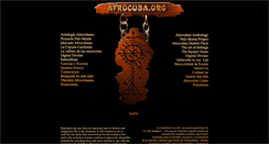 Desktop Screenshot of afrocuba.org