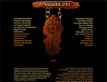 Tablet Screenshot of afrocuba.org